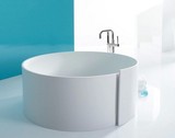 特价科勒正品K-1809T-0艾纪陀绮美石浴缸正圆型1.5米含排水