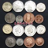 【欧洲】外国硬币 马恩岛硬币8枚大全套 2007年版 全新未流通