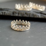 复古 宫廷 公主的皇冠 纯银 戒指