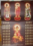 【舒心园】佛像 西方三圣像 地藏菩萨像 八十八佛像