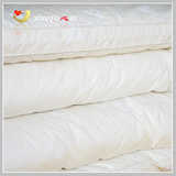 心羽全棉缎缝式羽绒床垫70%褥子多规格正品特价床褥鹅绒白鹅粉红