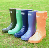 韩国时尚女款中筒天然橡胶雨鞋雨靴防滑耐磨雨鞋