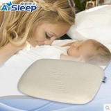 AiSleep睡眠博士 婴儿防偏头枕头 乳胶定型枕 柔软助眠