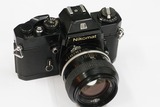 日本 尼康 马特 NIKOMAT 单反相机 配 尼康50/1.4 镜头 套机