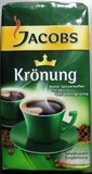 现货德国进口咖啡粉豆研磨烘培Jacobs Kronung纯黑咖啡粉500g原装