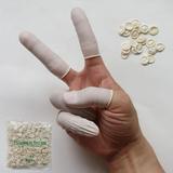 乳胶指套 医用 防静电 橡胶手指套 多用途防护指套 劳保用品批发
