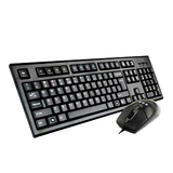 双飞燕 KR-8572NU 有线键鼠套装 防水光电 游戏办公鼠标键盘套装