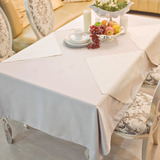 桌布 酒店 高档 桌布定制 长方形餐桌布艺桌布 茶几布桌布 灰色