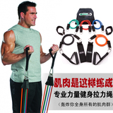 美国GoFit超级肌肉健身拉力绳弹力绳套装组合力量训练器材媲美Trx