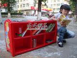 儿童塑料书架 新款书架 卡通韩式书架 幼儿园早教书柜玩具架特价