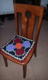 纯手工编织进口毛线椅子沙发坐垫 漂亮结实耐用 按摩养生夏季木珠