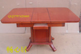 实木餐桌 餐台 实木可伸缩餐桌椅组合饭桌麻将桌圆桌方桌