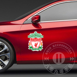 英超红军利物浦队徽队标车贴 汽车贴纸 高品质反光个性足球队标贴