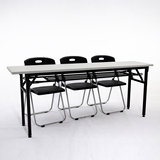 简易长条桌 折叠培训桌会议桌办公桌外场活动桌学生桌子