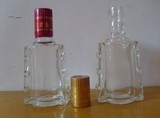 厂家批发125ml白酒药酒保健酒瓶劲酒瓶透明玻璃酒瓶玻璃瓶送盖子