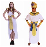 包邮cosplay服埃及艳后埃及女王尼罗河女王 埃及法老服装情侣女神