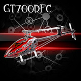 嘉迪电动航模模型700DFC轴传版直升机空机遥控飞机含玻纤头罩