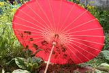 油纸伞 防雨 古典 布伞 舞蹈伞绸布伞红是红绿是绿江浙沪最大批发
