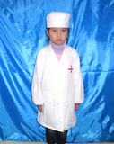 幼儿医生服装白大褂 儿童小护士服饰 小孩舞蹈演出医生表演服装