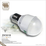 【全场99包邮】强安LED球泡灯led灯泡节能灯ZK5018 1W2W 通用光源