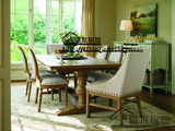 美式大气实木餐桌定制美式实木长桌定做上海实木家具定制外国风情