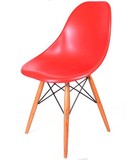 伊姆斯椅Eames餐椅ABS休闲椅 实木椅子木质电脑现代简约宜家时尚