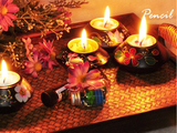 简约家居饰品 木质烛台 泰国工艺品 香薰蜡烛 创意礼品 东南亚
