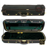 【双皇冠】包邮 出口欧美 高级国产高档小提琴 实木雅绿款琴盒