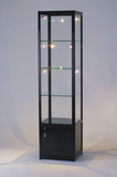 实体店销售钛合金方形柜 精品展示架 玻璃展示柜 汽车配件展柜