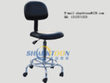 pu发泡防静电椅子 防静电靠背升降椅子 实验室专用椅子 车间椅