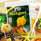 7D芒果干零食菲律宾特产带防伪钢印约100g拍3份包邮进口食品
