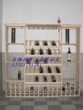 新款定做 大型红酒架 实木 酒柜 创意 葡萄酒架 展示组合木制酒架