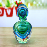 香薰瓶香水瓶无火挥发式琉璃瓶精油香水玻璃三合琉璃熏香X1401