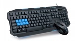 炫光 X-S280 愤世魔鲨 电脑键盘鼠标套装 英雄联盟LOL游戏专用