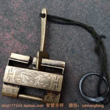 藏区甘孜收货时 带回来的一块老锁 可做吉祥摆件