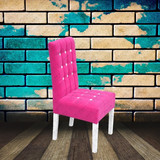 时尚实木餐椅靠背休闲椅 欧式椅化妆酒店新古典餐桌创意 美甲椅子