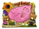 喜得宝好故事婴儿童手足印泥手模脚模印1-2周岁百天满月礼物纪