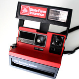 宝丽来拍立得相机一次成像红色Polaroid600State生日礼物暑期特价