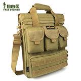 自由兵户外战术单肩包手提包 休闲电脑包子母包 军迷单肩包