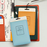 创意旅行必备用品公交卡 门禁卡夹拉杆箱登机牌行李吊牌可装2张卡