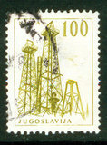 南斯拉夫井塔1枚信销邮票，1108JT1