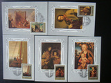 苏联极限片1983年-列宁格勒埃尔米达日美术馆藏德国名画5全5449