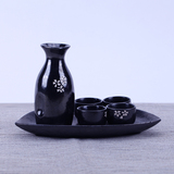 樱花白酒酒具套装瓷景德镇陶瓷日式创意分酒器日本清酒壶酒杯套件