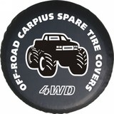 4WD通用款汽车后备胎防尘套 CY-42备胎罩 仿皮轮胎套 可批发定做