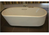 科勒 艾芙椭圆形嵌入式独立式压克力浴缸K-18347T-0(含18355T排水