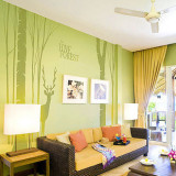 大型墙贴森林小鹿1卧室客厅电视墙可移除背景贴纸沙发墙装饰贴纸