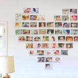 家装特价 墙贴纸 心形照片墙 卧室相片墙创意组合照片贴房间装饰