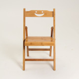 楠竹折叠靠背椅子大小号便携式宜家实木钓鱼板凳餐椅儿童户外洗衣