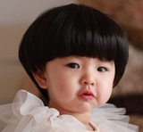 特价儿童假发男女童宝宝假发婴幼儿短发服装模特摄影道具假发帽子