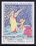 法国邮票 1965年绘画艺术.壁毯.圣经故事启示录 新